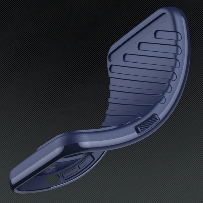 Thunder Case Hülle für Samsung Galaxy S25+ Silikon Panzerhülle - Blau