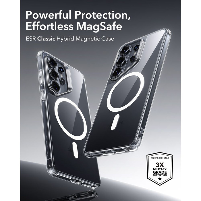 ESR CLASSIC HYBRID MagSafe GALAXY S26 ULTRA CLEAR
