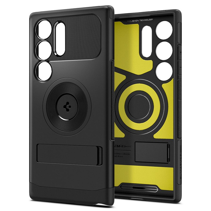 Funda Spigen Slim Armor MagSafe Samsung Galaxy S24 Ultra Negro Case