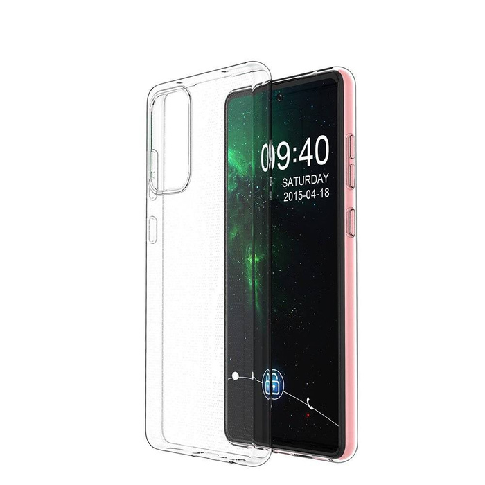 Couverture en gel coque Ultra Clear 0.5mm Samsung Galaxy A73 transparent