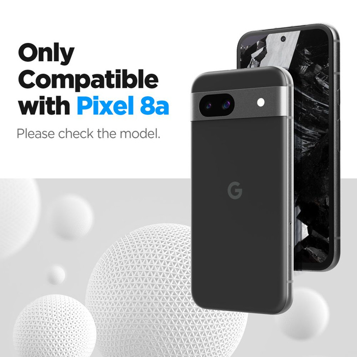 Tempered Glass Spigen ALM GLAS.TR 2-PACK GOOGLE PIXEL 8A CLEAR