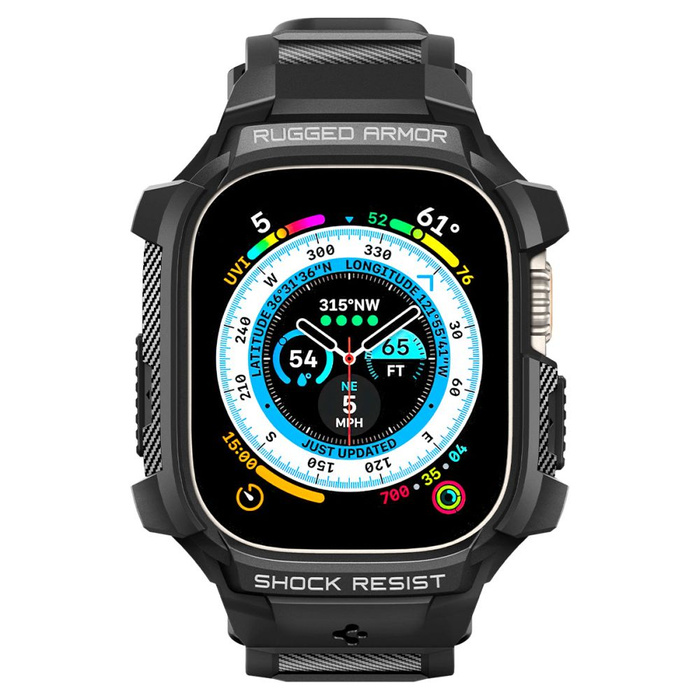 Spigen Rugged Armor "PRO" Apple Watch ULTRA (49 MM) BLACK