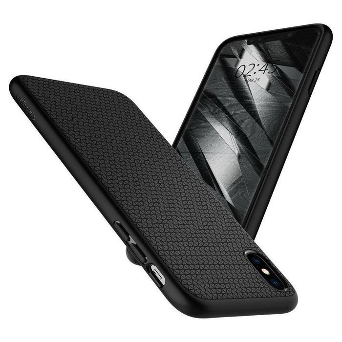 Puzdro SPIGEN Apple Iphone X / Xs Liquid Air Black Black Case 
