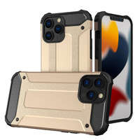 Hybride Armor hybride blindé coque housse iPhone 13 Pro Max or