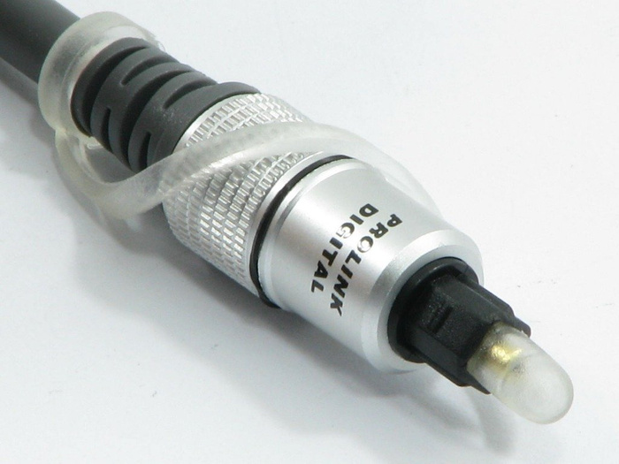 PROLINK Optisches Toslink-Kabel 0,5m Digitale Qualität