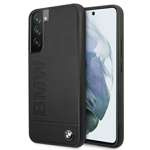 BMW Samsung Galaxy S22 Plus Signature Logo Imprint Black Funda rígido