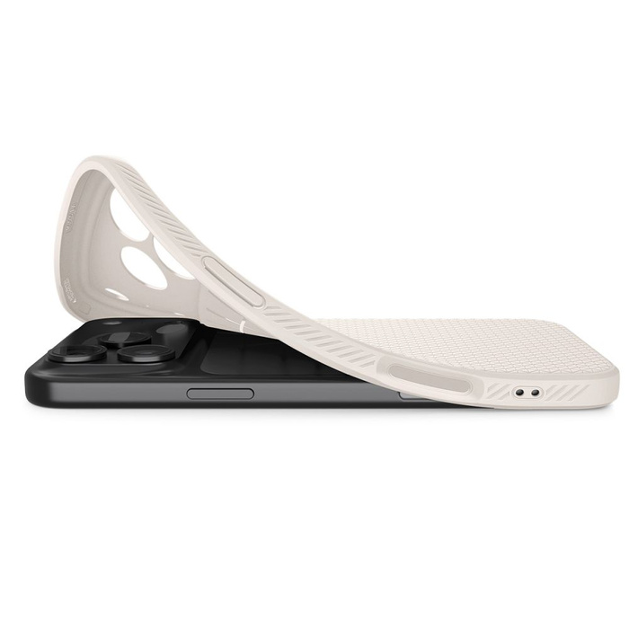 Funda Spigen IPhone 17 PRO MAX Liquid AIR TITANIO NATURAL