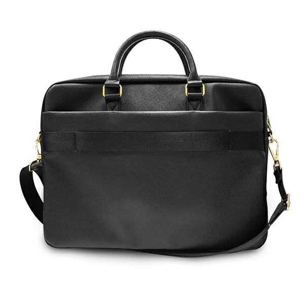 Guess Bag GUCB15PUSASBK 15 "black / black Saffiano Script