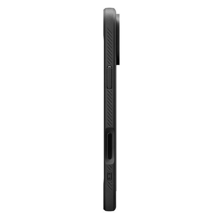Funda Spigen IPhone 17 PRO Rugged Armor Mag MagSafe MATTE NEGRO