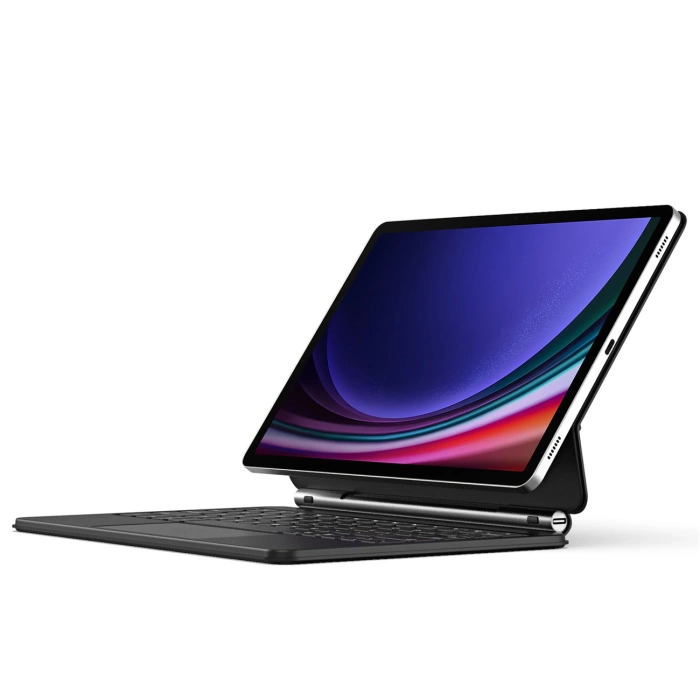 Dux Ducis Keyboard (MK Series) Hülle mit Bluetooth-Tastatur für Samsung Galaxy Tab S9 / S8 / S7 – Schwarz