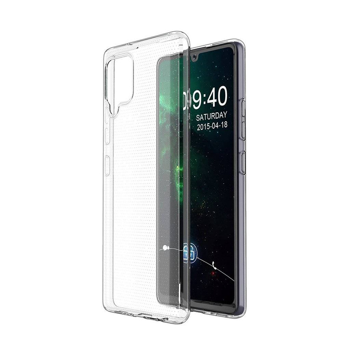 Gelový kryt pouzdro Ultra Clear 0,5 mm Samsung Galaxy A12 / Galaxy M12 transparentní