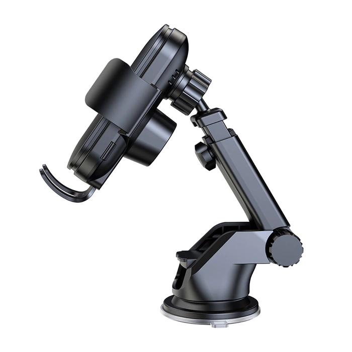 Support voiture Wozinsky WUMID avec chargeur inductif 15W pour tableau de bord - noir