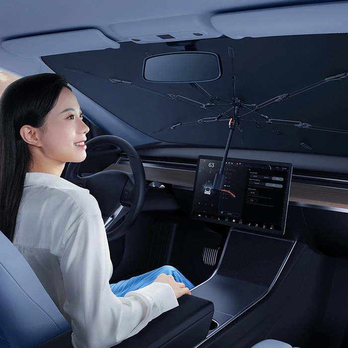 Baseus CoolRide BS-CN013 Sonnenschirm – Schwarz