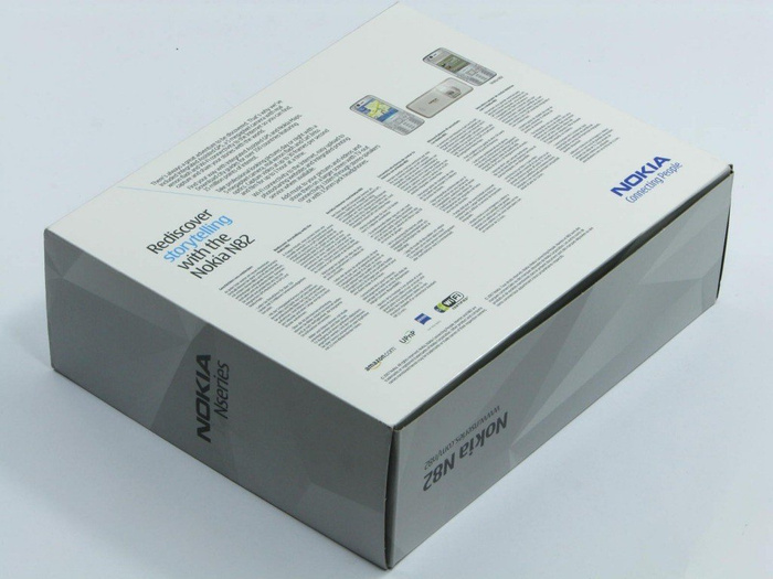 Box NOKIA N82 CD, cables, manual