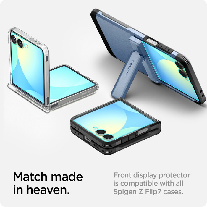 SPIGEN GLAS.TR "EZ FIT" HD PANZERGLAS GALAXY Z FLIP 7 CLEAR