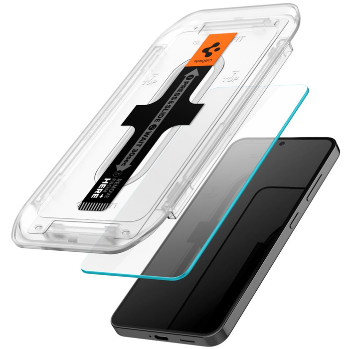 Vidrio Templado Spigen Glas.tr "ez Fit" Paquete de 2 Samsung Galaxy S24 Transparente