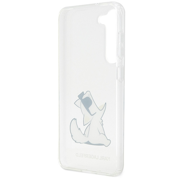 Hülle Karl Lagerfeld KLHCS23MCFNRC S23 Plus S916 transparent hartcase Choupette Fun Case