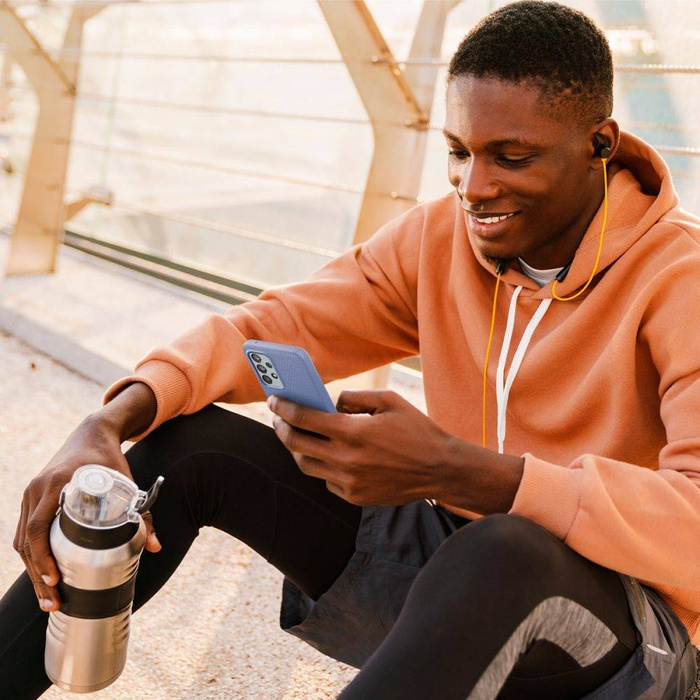 Spigen Liquid Air GALAXY A33 5G CREAM BLUE