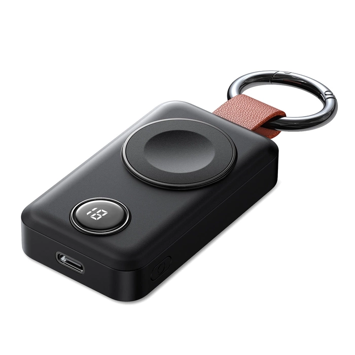 Joyroom JR-WQW01 kabellose Powerbank 2000 mAh 3 W für Apple Watch – Schwarz