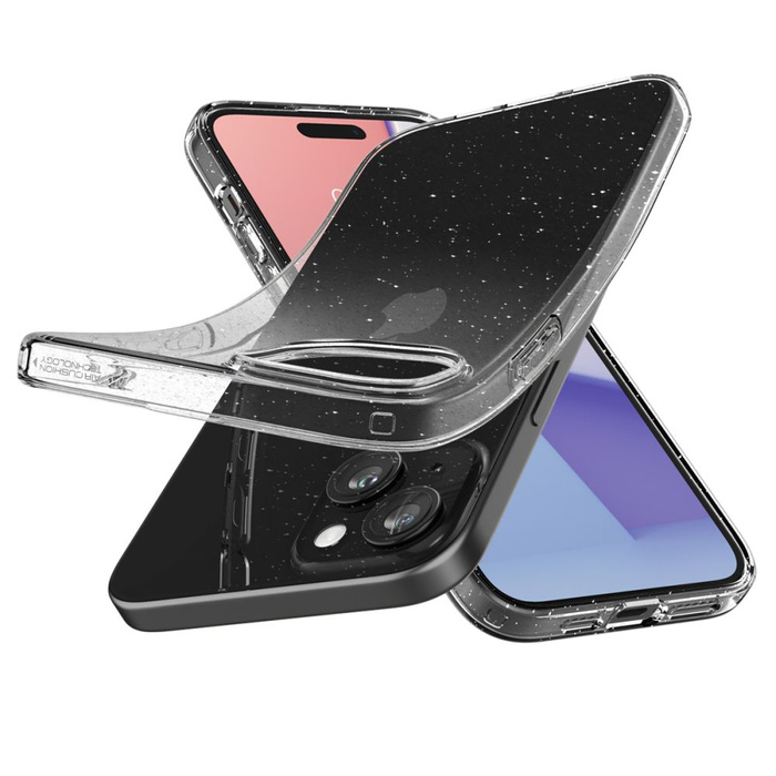 Obal Spigen Liquid Crystal iPhone 15 Glitter Crystal Case