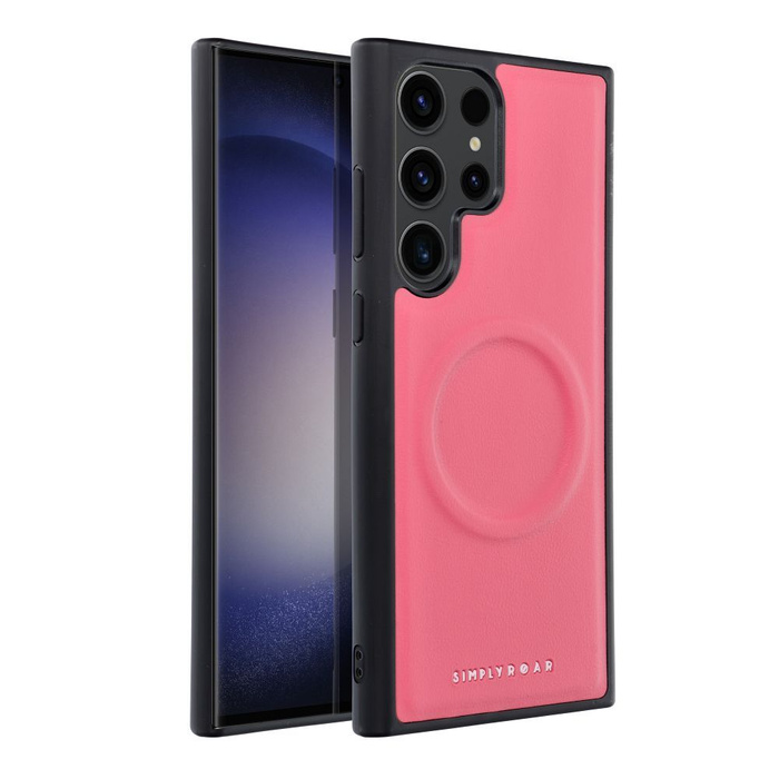 Futerał Roar Mag Morning Case - do Samsung Galaxy S23 Ultra Różowy