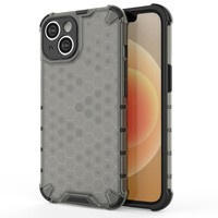 Funda Honeycomb para iPhone 14 Plus funda híbrida blindada negra