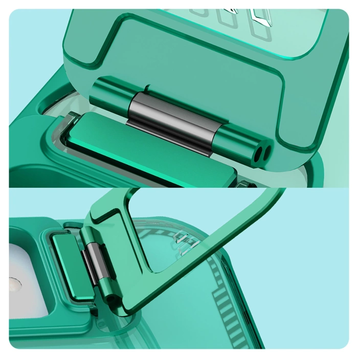 Etui Nillkin iPhone 16e Iceblade Prop z podstawką Zielone