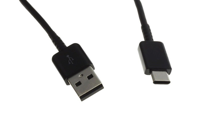 SAMSUNG Galaxy S8 S9 USB-C Kabel ORIGINAL EP-DG950CBE Schwarz