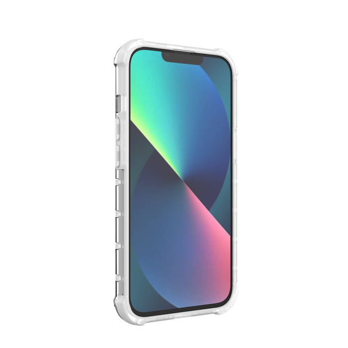 Ombre Protect Case para iPhone 14 Plus funda blindada rosa y azul