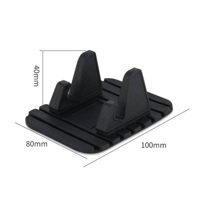 Universal support voiture support en silicone téléfono portable nano pad noir