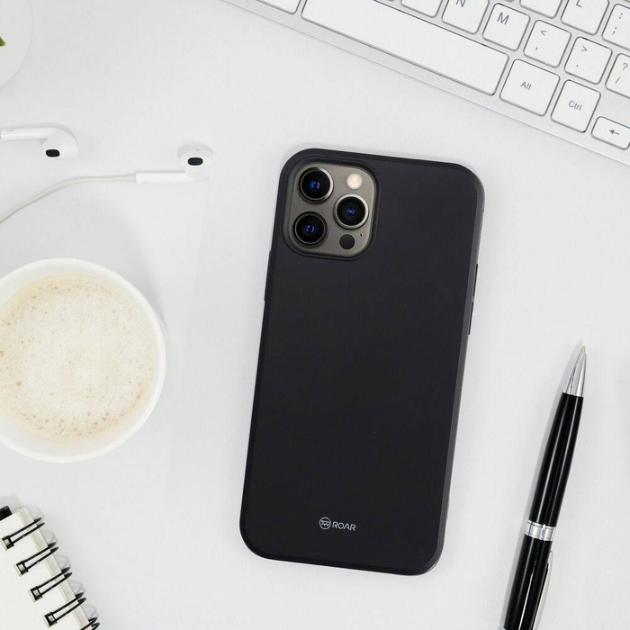 Roar Colorful Jelly case Case - for iPhone 13 Black