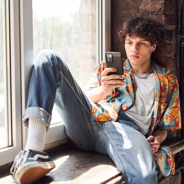 Spigen Rugged Armor XIAOMI REDMI NOTE 11 PRO+ PLUS 5G MATTE SCHWARZ