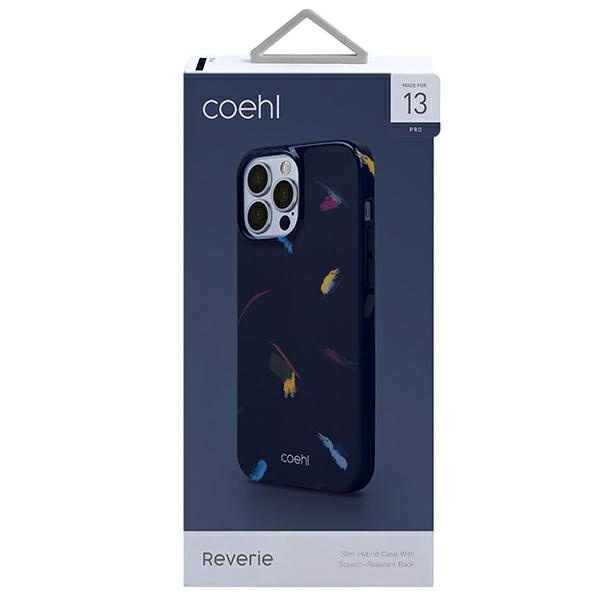 Coque Uniq Coehl Reverie iPhone 13 Pro/13 6.1&quot; bleu/bleu de prusse