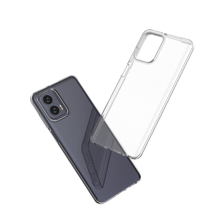 Custodia Ultra Clear da 0,5 mm per Motorola Moto G73 5G cover sottile trasparente