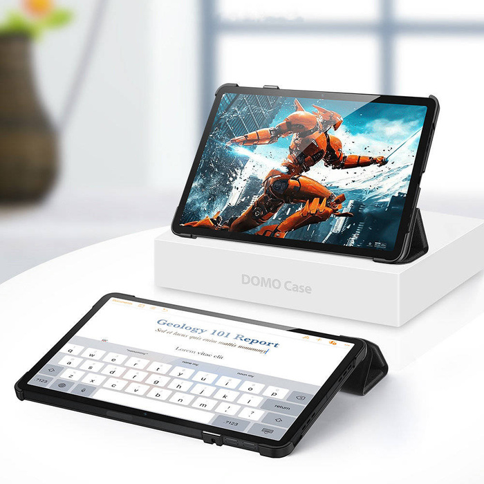 Dux Ducis Domo funda plegable para tablet con función Smart Sleep Oppo Pad negra