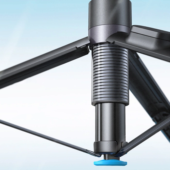 Selfie-Stick Wozinsky WRZP1 mit automatisch ausfahrbaren Beinen, Stativfunktion, 1,7m - schwarz