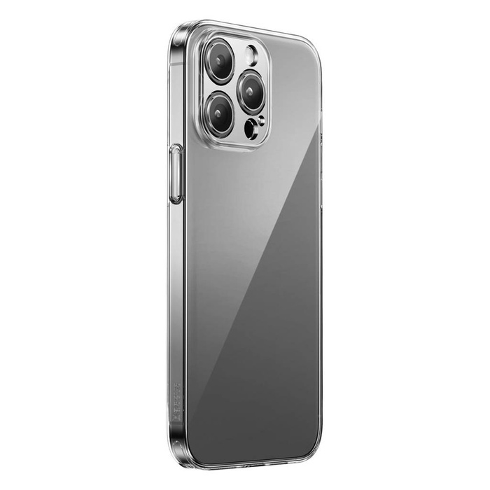 Custodia Baseus Corning per iPhone 14 Pro cover blindata + vetro trasparente