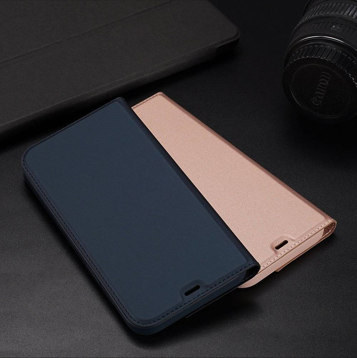 Custodia Flip Dux Ducis Skin Pro per iPhone 12 Pro / iPhone 12 nera