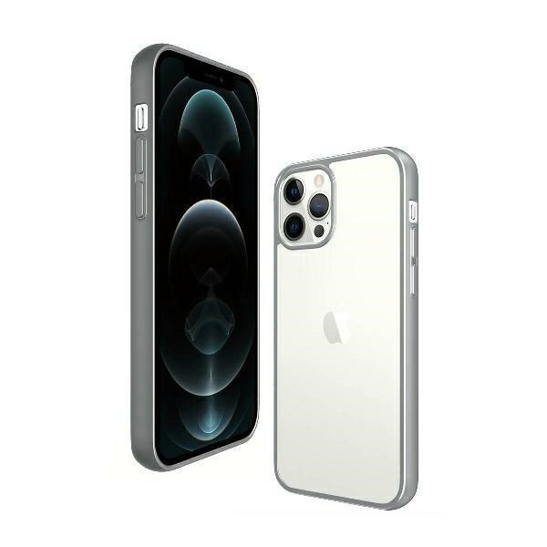 PanzerGlass KlarCase iPhone 12 Pro Max Satiniert Silber AB