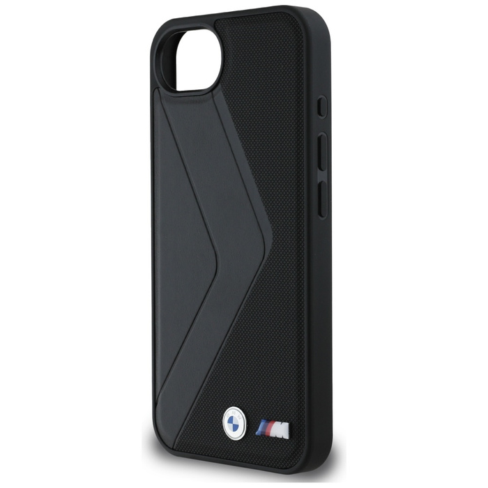 Case BMW Oversized Stripes MagSafe to iPhone 16e black
