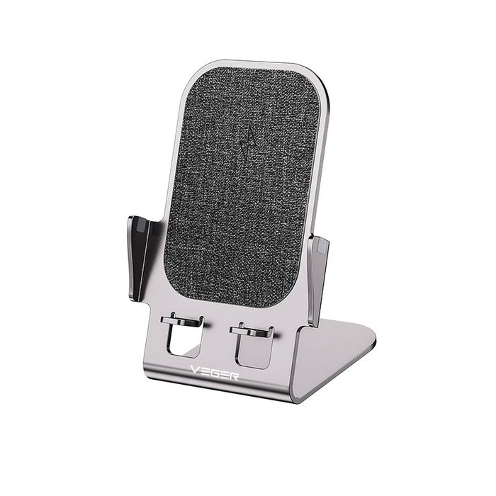 Ładowarka indukcyjna Veger Y53 Qi 15W szara