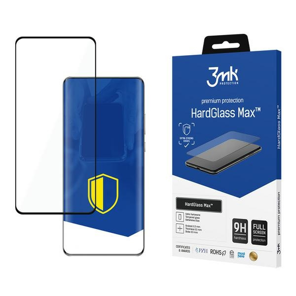 3MK HardGlass Max Huawei P50 Pro 5G noir/noir, verre plein écran