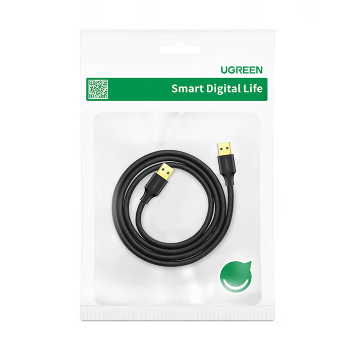 Ugreen USB - USB (male - USB 3.2 Gen 1) cable 0,5 m black (US128 10369)