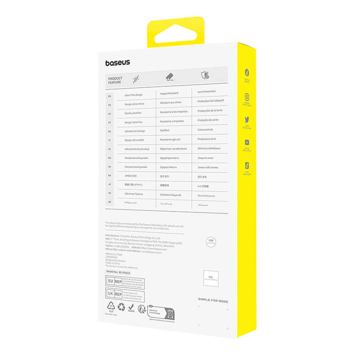 Etui na telefon iPhone15 Pro Baseus OS-Lucent Series (Przezroczysty)