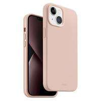 UNIQ hülle Lino Hue iPhone 14 Plus 6.7" MagKlick Aufladen rosa/rosa