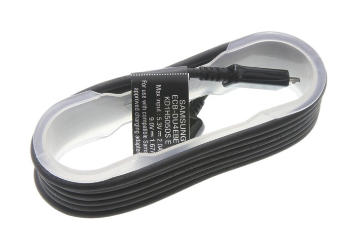 Long Câble SAMSUNG 1,5 mètre Galaxy S5 S6 S7 Note 4 USB ECB-DU4EBE Micro USB