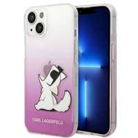 Case KARL LAGERFELD Apple iPhone 14 Plus Choupette Fun Pink Hardcase
