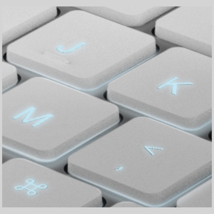 Etui UNIQ Venno Pro Magnetic Smart       z klawiaturą do iPad Air 11" (2024/25) | Air 10.9" (2022/20) | iPad Pro 11" (2022/21) biały