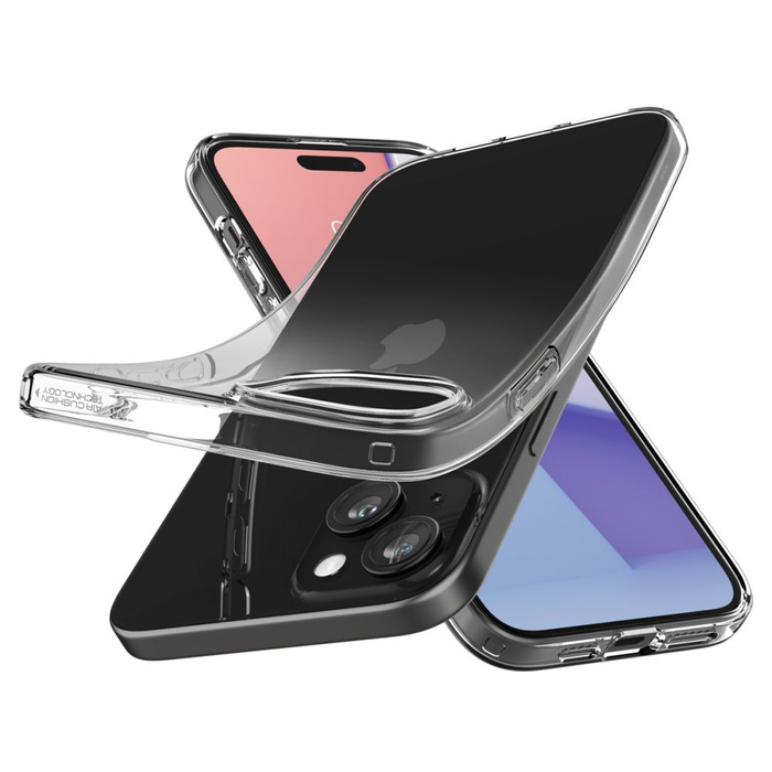 Case Spigen Liquid Crystal iPhone 15 Crystal Clear Case