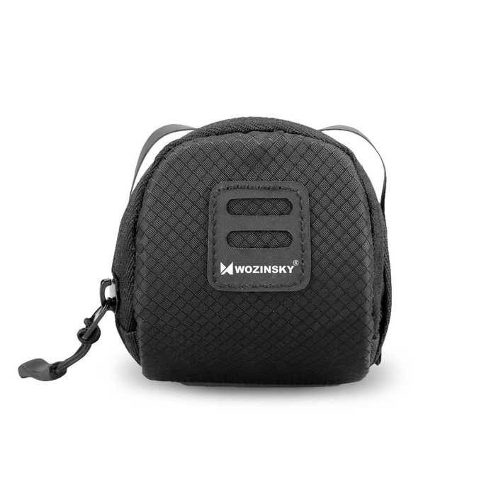 Wozinsky Small Bike Saddle Bag 0.6l Black (WBB8BK black)